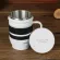 Creative Cup Stainless Steel Liner Black White New 220ml Camera Lens Cup Travel Coffee Tea Bottle Mug Kitchen Tools Cocina