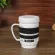 Creative Cup Stainless Steel Liner Black White New 220ml Camera Lens Cup Travel Coffee Tea Bottle Mug Kitchen Tools Cocina