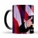 1pcs New 350ml Donald Trump Color Changing Mugs Creative Ceramic Coffee Milk Heat Sensitive Cups Novelty Children Kids