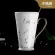 Oussirro 390ml Ceramic Coffee Mugs Constellation Theme Lucky Mug with Lid and Spoon for Friends