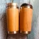 Upors 450ml Natural Bamboo Travel Mug With Lid Stainless Steel Coffee Cup Tumbler Bottles Beer Coffee Mug Tea