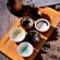 Ceramic Coffee Mug Japanese Style Sake Wine Cups Small Creative Vintage Teacup Hand Painted Porcelain Espresso Cups