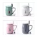 500ml Mug Couple Ceramic Cup Office Cup Nordic Household Cup With Lid Spoon I076