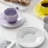 Nordic Creative Geometric Ceramic Coffee Cup Concentrated Italian Coffee Cup Saucer Set Household Small Coffee Cup