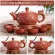 Large Capacity Yixing Zhu Ni Flower Tea Kettle Large Purple Sand Teapot Chinese Tea Set Handmade Ceramic Tea Pot