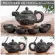 Large Capacity Yixing Zhu Ni Flower Tea Kettle Large Purple Sand Teapot China Set Handmade Ceramic Tea Pot