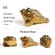 Chinese Handicrafts Frog Statue Tea Pet Resin Color-Changing Lucky Money Toad Figurine Feng Shui Home Ornaments Tea Accessories