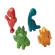 PLANTOYS DINO SET, wooden toys, dinosaur dolls Strengthening development and learning skills For children aged 1 and older