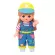 Mell Chan Overall with Cap Doll Doll Set Mel Jeans & Hats (Authentic Copyright) Melchang Set, Baby Toy, Meljang Doll MellChan BA