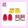 Mell Chan Shoes Set Shoes & Email Socks (Authentic copyright ready to deliver) MellChan Doll Shoes Doll Doll Doll Set Melchang Potato doll, Rika tuk, Toys 3 YE