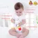 JJOVE handle doll, animal picture, baby toy Enhance the development of squeezing, safe materials for children Kiddtoy