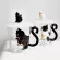 250 ML Cute Black Cat Glass Coffee Mug Set Handgrip Animal Shaped Milk Water Juice Mugs Tea Cup Japanse Style Kawaii Home