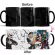 Demon Slayer Kimetsu no Yaiba Coffee Mug 350ml Heat Temperature Sensitive Color Changing Ceramic Mugs