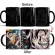 Demon Slayer Kimetsu No Yaiba Coffee Mug 350ml Heat Temperature Sensitive Color Changing Ceramic Mugs