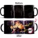 Demon Slayer Kimetsu no Yaiba Coffee Mug 350ml Heat Temperature Sensitive Color Changing Ceramic Mugs