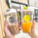 Anti-Scald And Drop-Resistant Double-Layer Coffee Cup Water Cup 320ml/420ml Trend Creative Clamshell Straw Plastic Mugs With Lid