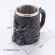 Medieval Dragon Resin Stainless Steel Beer Mug 600ml Retro Tankard Skull Coffee Cup Tea Mug Tumbler Pub Bar Drop Shipping