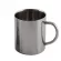 1pcs New Portable Stainless Steel Mug Cup Silver Double Wall Travel Tumbler Mug Tea Cup 220ml 300ml 400ml