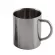 1pcs New Portable Stainless Steel Mug Cup Silver Double Wall Travel Tumbler Coffee Mug Tea Cup 220ml 300ml