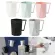Novelty Cup Creative Geometric Cup Personality Milk Juice Lemon Mug Coffee Tea Reusable Plastic Multifunction Cup Cup C50