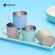 Worthbuy Kids Water Cup 304 Stainless Steel Coffee Mug Tea Cup For Children Kitchen Drinkware Wheat Straw Tea Mug With