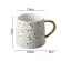 350ml Ceramic Coffee Mug Cup Lemon Cup Home Drinkware Starry Sky Pattern Teacup And Creative Mugs