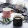 350ml Ceramic Coffee Mug Cup Lemon Cup Home Drinkware Starry Sky Pattern Teacup And Creative Mugs