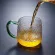 Borrey Heat-Resistant Cup Creative Transparent Glass Tea Cup Coffee Mug Office Coffee Mug Milk Glass Drinkware Tools