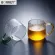 Borrey Heat-Resistant Cup Creative Transparent Glass Tea Cup Coffee Mug Office Coffee Milk Glass Drinkware Tools