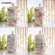 Oussirro Bone China Mugs with Creative Ce rate Milk Coffee Mug Cup Elegant Wedding