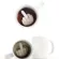 Hot Arrival Creative Design White Middle Finger Style Novelty Mixing Coffee Milk Cup Funny Ceramic Mug Enough Capacity Cup
