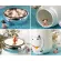 500ml Cartoon Cat Heat-Resistant Ceramics Cup Lid Cup Thicken Kitten Milk Coffee Mug Children Cups Office Mok Drinking