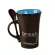 New Ceramic Coffee Mug With Spoon Handle Mugs Creative Personality Cute Cup Coffee Drinkware For The Kitchen