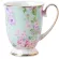 European Pastoral Bone China Coffee Milk Mug Ceramic Creative Floral Water Cup Afternoon Teacup Kitchen Drinkware s