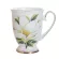 European Pastoral Bone Coffee Milk Mug Ceramic Creative Floral Painting Water Cup Afternoon Teacup Kitchen Drinkware S