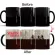 Stranger Things Coffee Mugs 350ml Ceramic Show Color Changing Travel Mug and Tea Cup