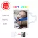 Diy Photo Mug White Ceramic Cup Cup Cup Print Picture Drinkware Custom Your Photo on Tea Cup