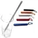 Telescopic Metal Drinking Straw Collapsible Reusable Portable Stainless Steel Straw with Case and Brush for Outdoor
