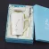 Oussirro 420ml Ceramic Coffee Mugs Constellation Theme Lucky with Box with Lid and Spoon for Friends