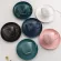 Nordic Ceramic Coffee Cup And Saucer Set Household Flower Tea Afternoon Tea Cup Saucer Milk Cup With Spoon Light Luxury