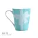 Classic Lace Blue Ceramic Cup Creative Blue Drink Cup Coffee Milk Cereal Mug Wedding High Quality Bone Cups