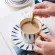 Creative Classic Ceramic Coffee Mug with Gold Handmade Big Pottery Tea Cup Travel Kitchen Tableware Nordic Home Decor