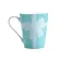Classic Lace Blue Ceramic Cup Creative Blue Drink Cup Coffee Milk Cereal Mug Wedding High Quality Bone Cups