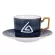 Creative Classic Ceramic Coffee Mug with Gold Handmade Big Pottery Tea Cup Travel Kitchen Tableware Nordic Home Decor