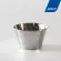 Stainless steel dipping cups, hammer, Sauce cups stainless steel hammered [SC-H]