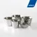 Stainless steel dipping cups, hammer, Sauce cups stainless steel hammered [SC-H]
