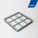 9 -channel crates, 9 compartment glass rack