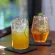 Diamond water cup, resistant to collisions, bumps, Tumbler Glass Hard, Strong Brand Toyo-Sasaki Japan.