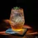 Diamond water cup, resistant to collisions, bumps, Tumbler Glass Hard, Strong Brand Toyo-Sasaki Japan.