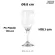 แก้วน้ำ แก้วเชอร์รี่ พลาสติก 170 มล Sherry Glass PC Plastic 170 ml